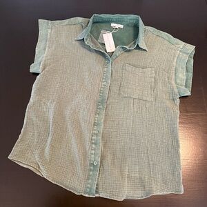 Baltic Born Green Button Down Shirt